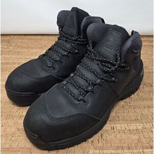 New‎ Balance Boots Mens 11.5D 989V1 Composite Toe Boots RevLite Black MID989G1